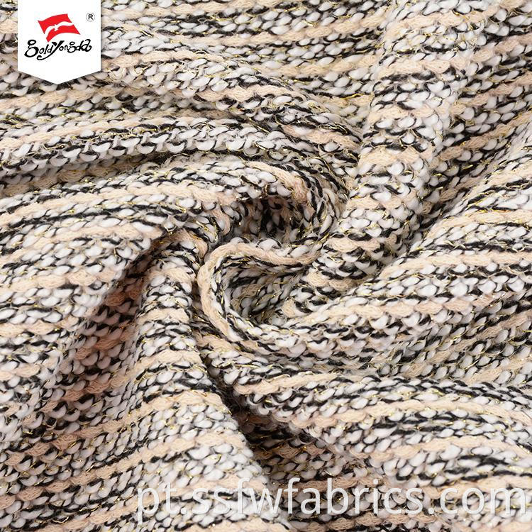 Soft Hand Feel Lurex Knit Fabric